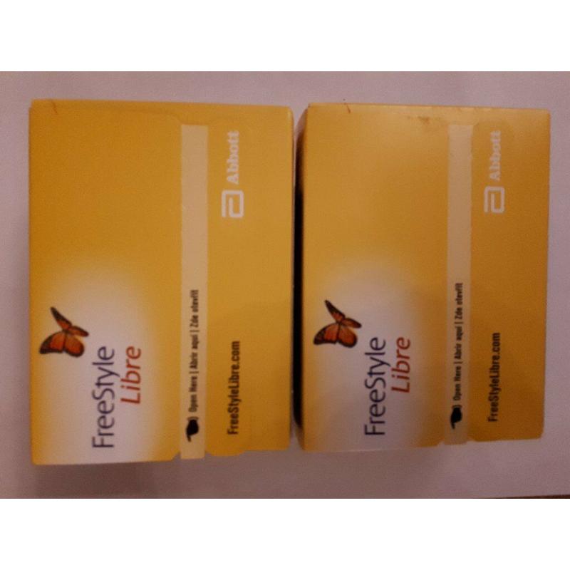 Freestyle Libre blood glucose monitoring sensors