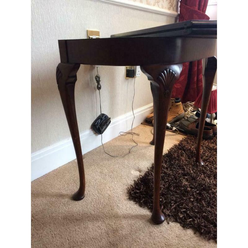 Shaw of London Mahogany Card / Console Table