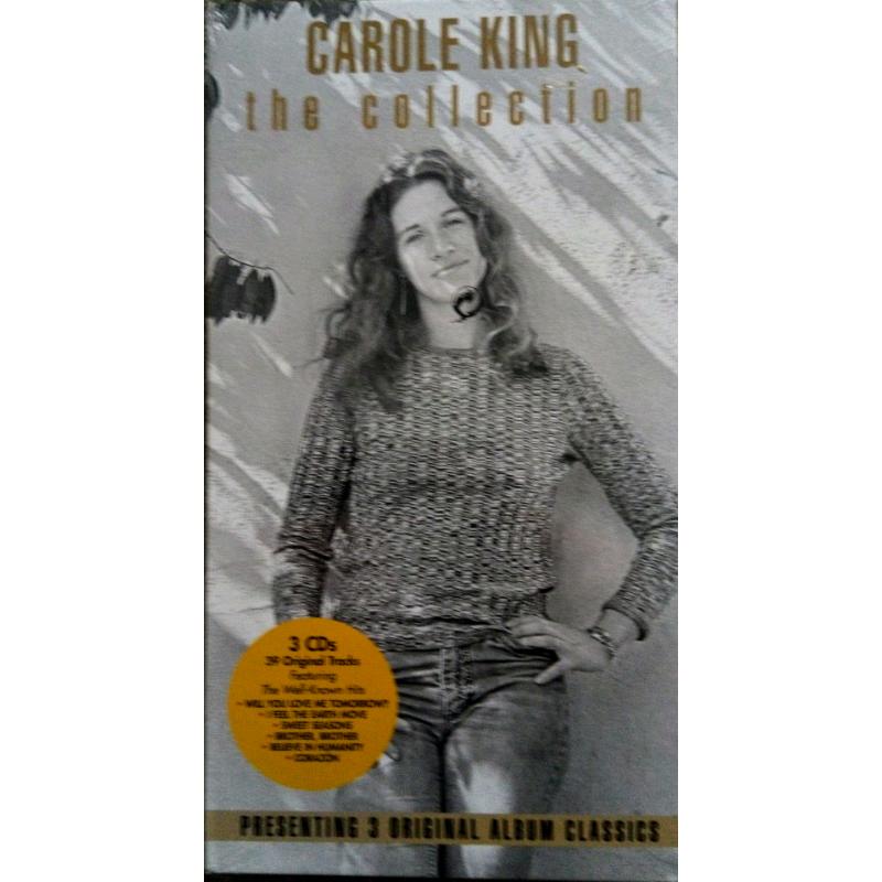 Carole King - The Collection. 3 albums (inc. Tapestry). NEW Reduced.