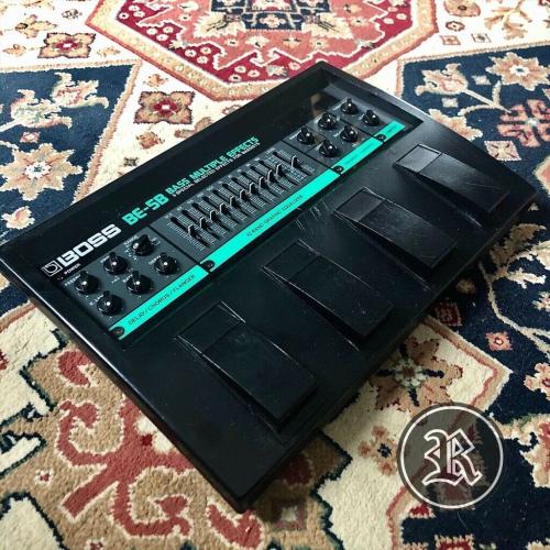 Boss BE-5B Multi-Effect Unit Limiter Overdrive Distortion EQ Delay Flanger Chorus