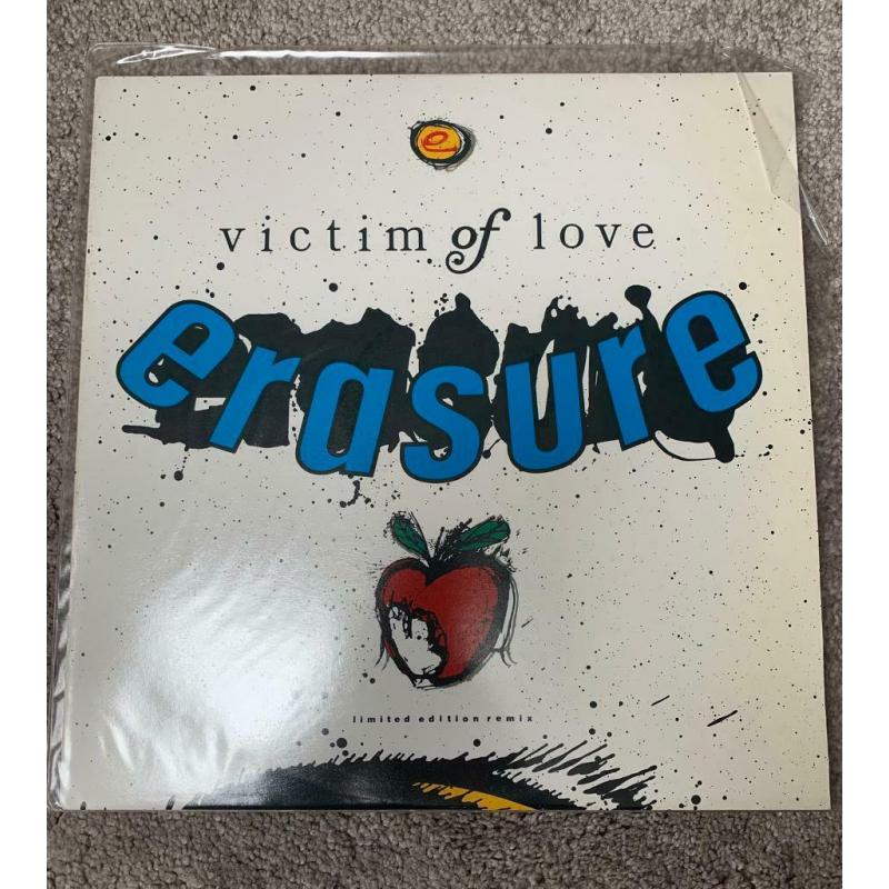 Erasure - Victim of Love 12? Single (Ltd Edn remix) Vinyl record