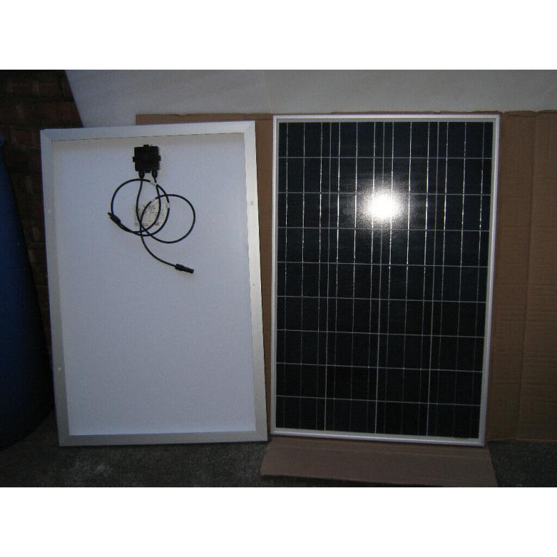 200w 2x 100W Solar Panel Kit Motor Home Camper Van Caravan, Allotment,