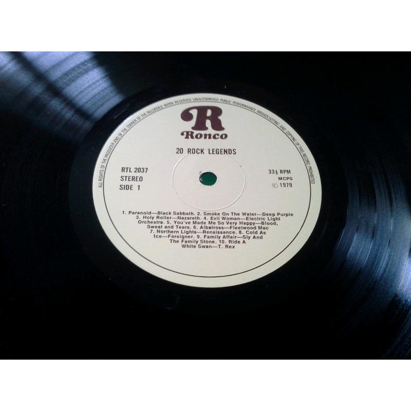 20 ROCK LEGENDS. LP