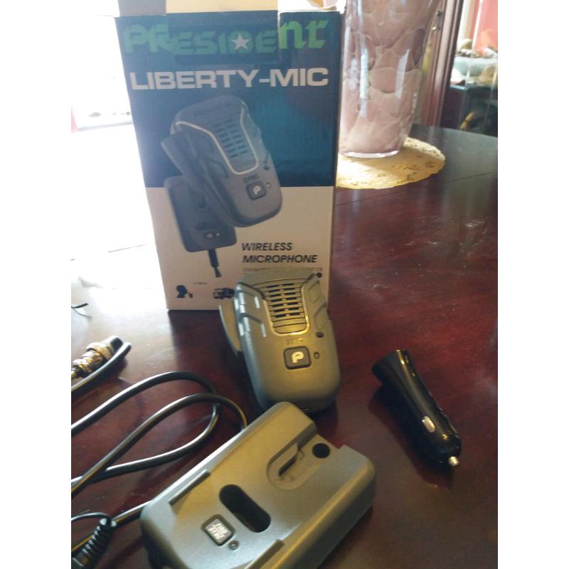 President liberty wireless Microphone