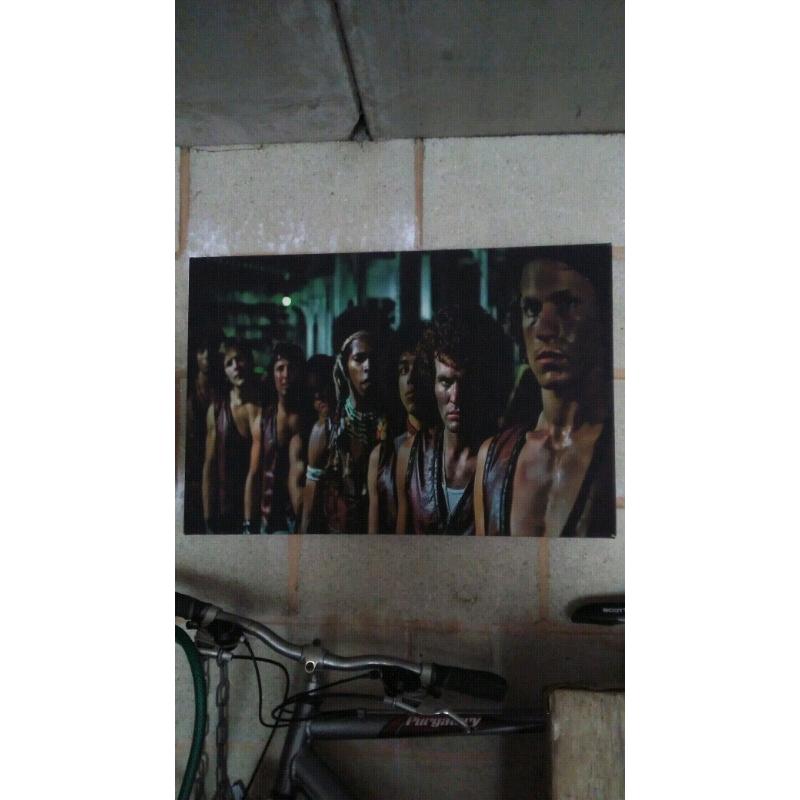 THE warriors movie canvas picture