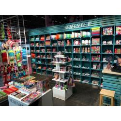 Wooden boxes for shelving