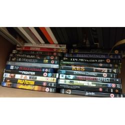 Selection of approximately 90 popular DVD's
