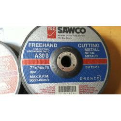 4Grinding + 16 Cutting disks 7inch