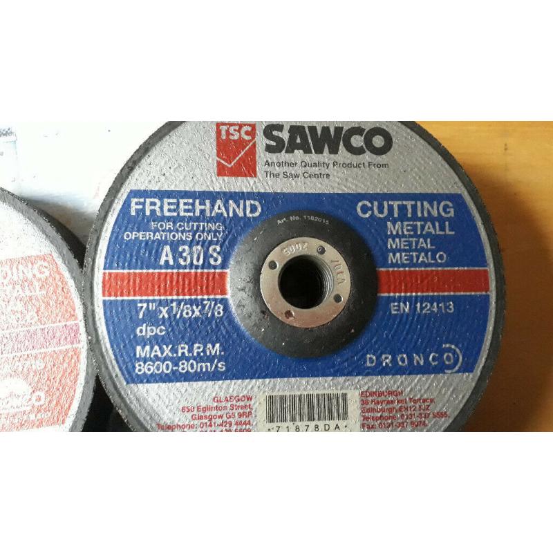 4Grinding + 16 Cutting disks 7inch