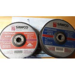 4Grinding + 16 Cutting disks 7inch