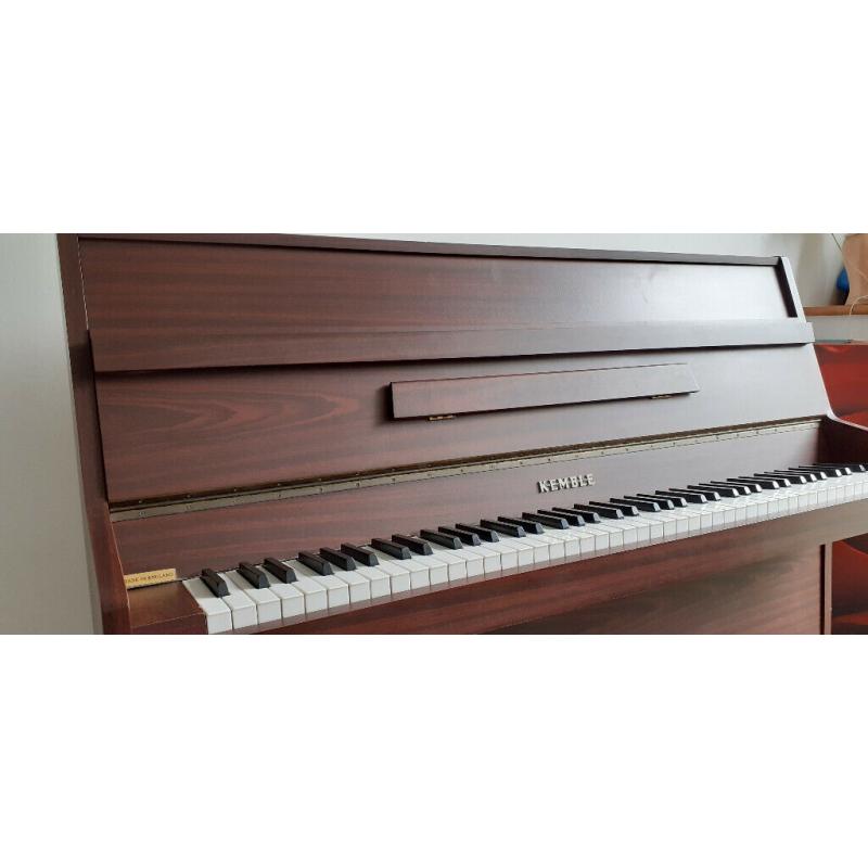 Kemble Classic upright piano Wood grain effect recently tuned