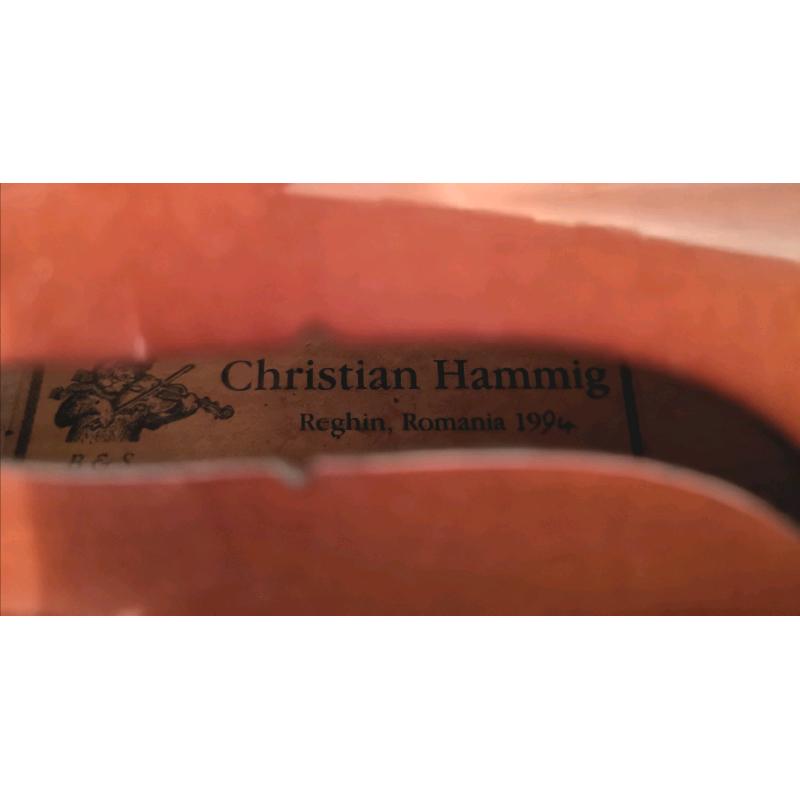 1994 Christian Hammig Violin 4/4