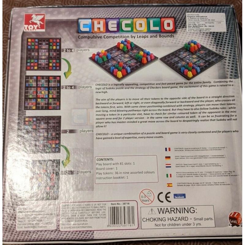 Checolo logic board game