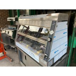 NEW HOT CHICKEN DISPLAY CABINET FAST FOOD RESTAURANT SHOP BBQ