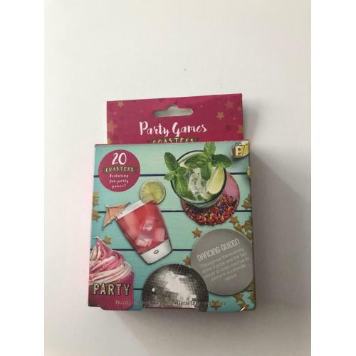 Coaster party games