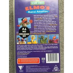 SESAME STREET - THE STORY OF PETER AND THE WOLF (VHS TAPE)