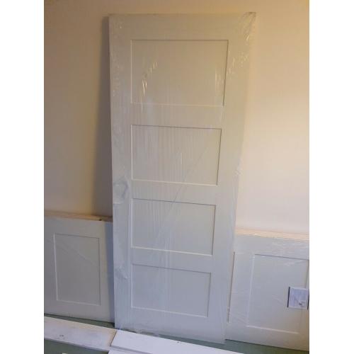 Howdens White shaker 4 panel doors