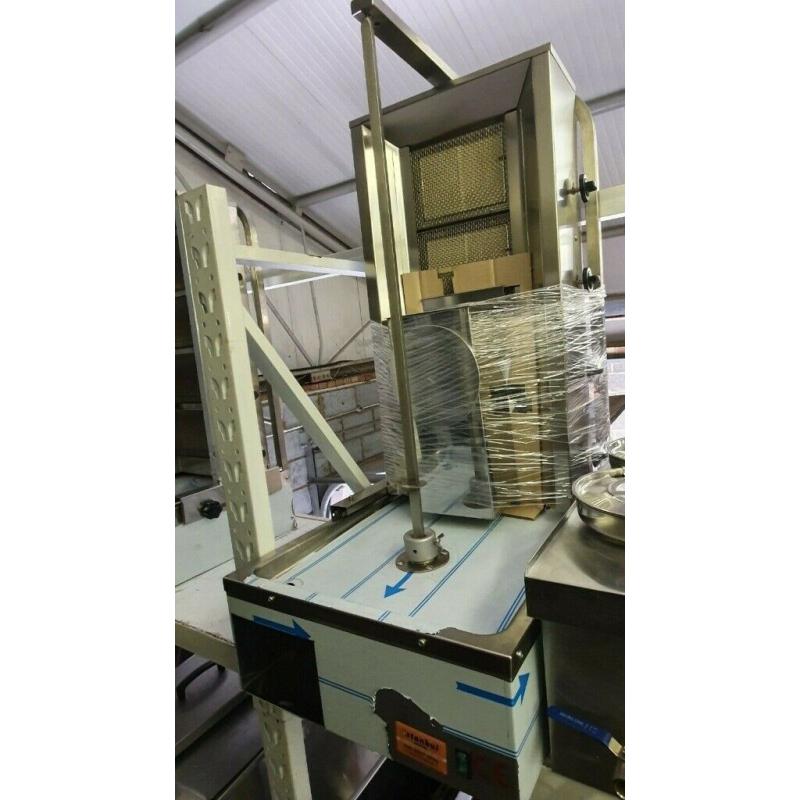 Takeaway UK Doner Kebab Machine Shawarma Machine Brand New 4 Burner