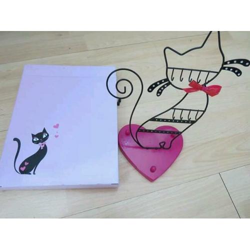 Cat jewellery holder new boxed