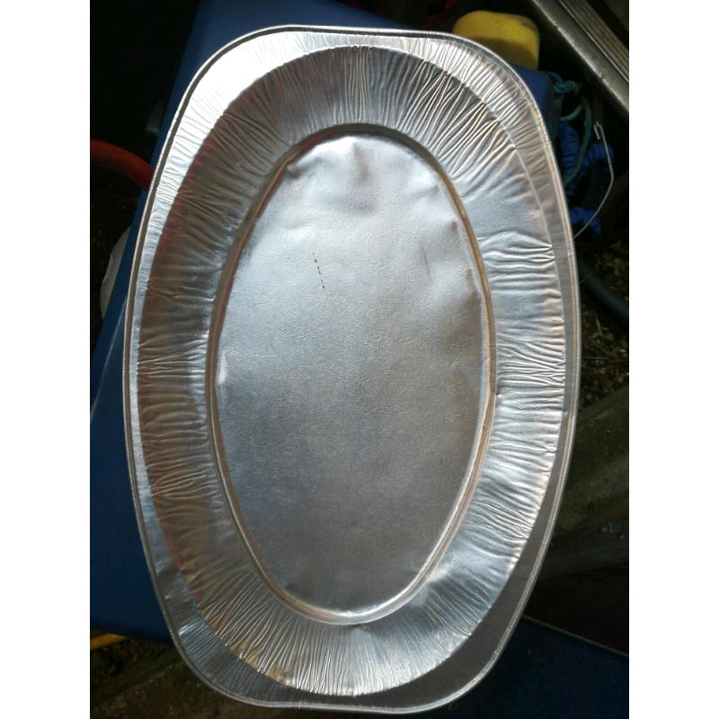 Foil trays 100 aprox