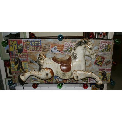 Unique pair of large wall lights