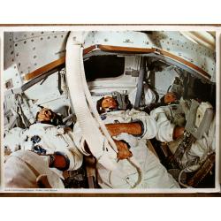 Apollo 8 set of 4 vintage picture posters & flight plan 1969 Saturn V Anders Lovell