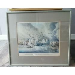 Rare print by Edwin galea circa poss 1950s 60s