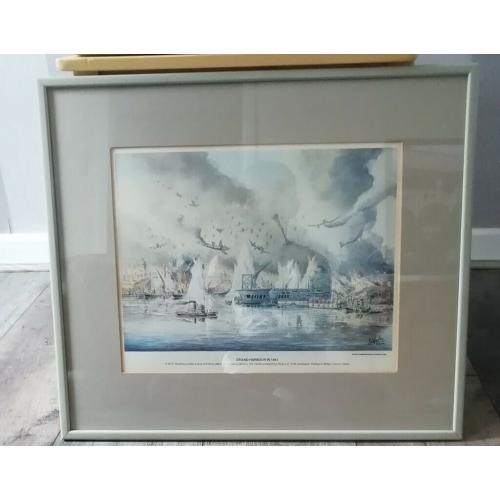 Rare print by Edwin galea circa poss 1950s 60s