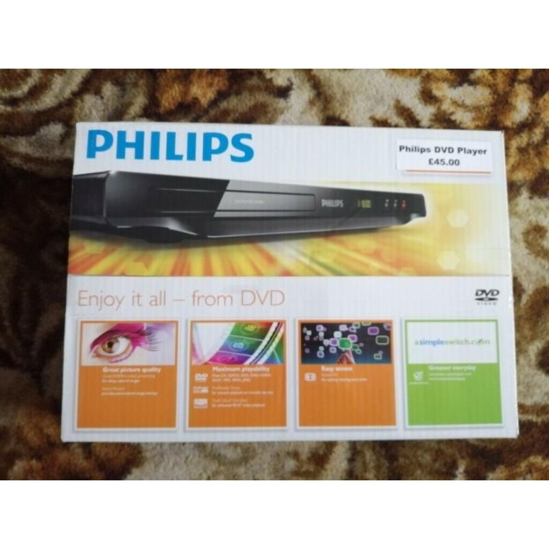 Phillips DVD player for sale