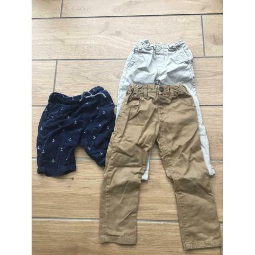 Boys trousers and shorts age 3-4