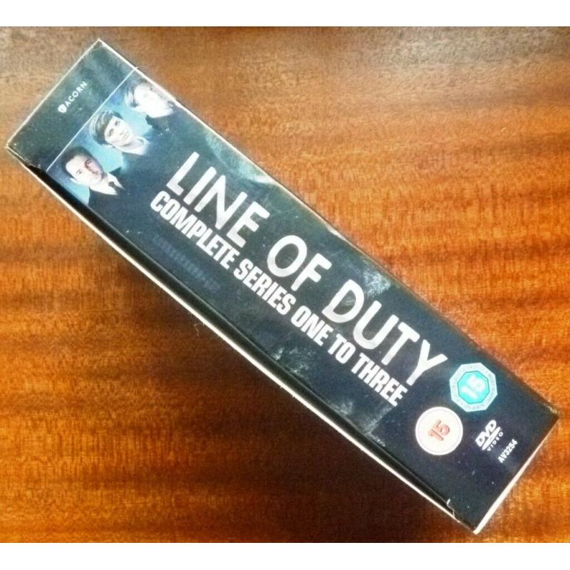 Complete Boxed Set Series 1 to 3 Line of Duty DVD?s - 6 Discs - Other clearance items available