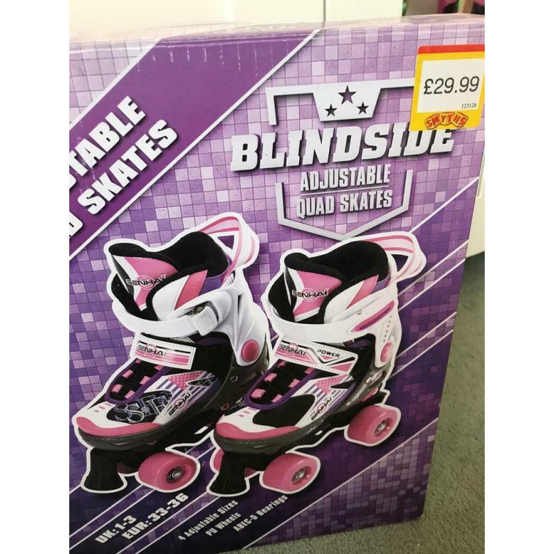 Roller skates adjustable uk 1-3 uk
