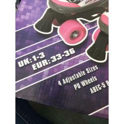 Roller skates adjustable uk 1-3 uk