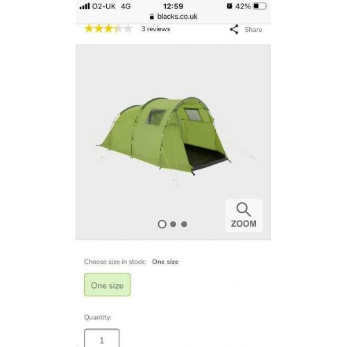 Sendero 4 man tent