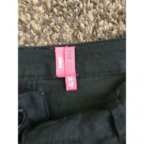 Size 14 black jeans