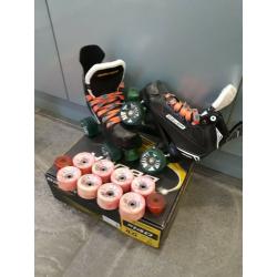 Bauer Supreme quad rollerskates