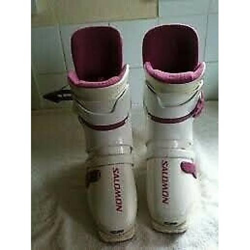 SIZE 6 - 6.5/SALOMON 53 320/25.O BOOTS/GLOVES/SALOMON BOOT CASE