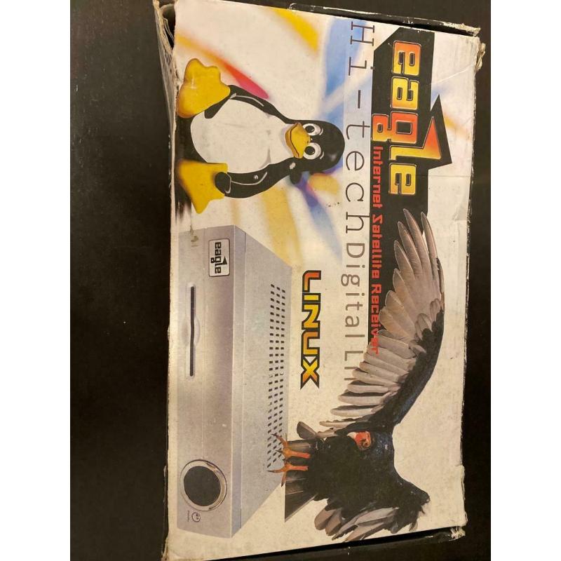 Eagle Internet Satellite Receiver new in box LINUX 250mhz MPEG2 IBM processor