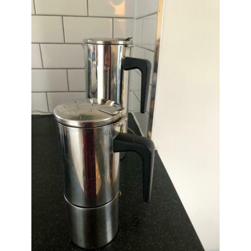Two and three cup espresso makers for sale