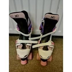 XQ Max White Mauve/Pink - Children?s Roller Skates 3-6 yrs