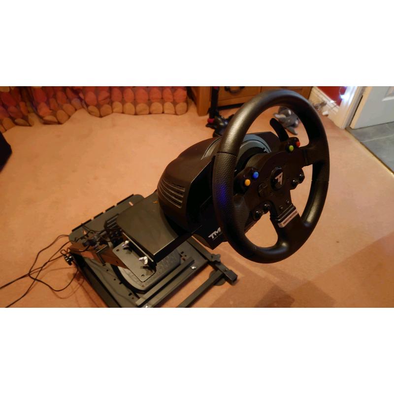 XBox One Thrusmaster TMX Force Feedback Wheel and Stand