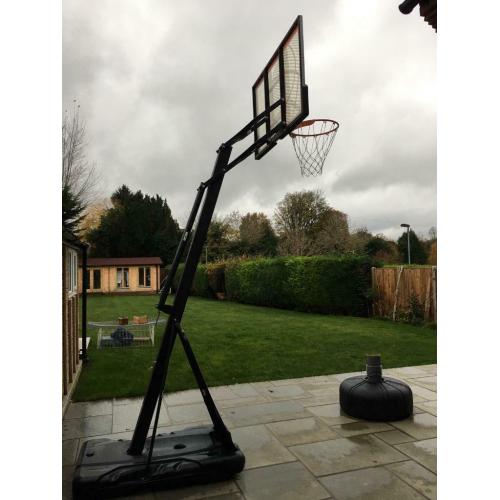 Bee Ball Optimum Full Size Basketball Stand Hoop