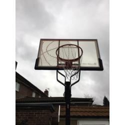 Bee Ball Optimum Full Size Basketball Stand Hoop