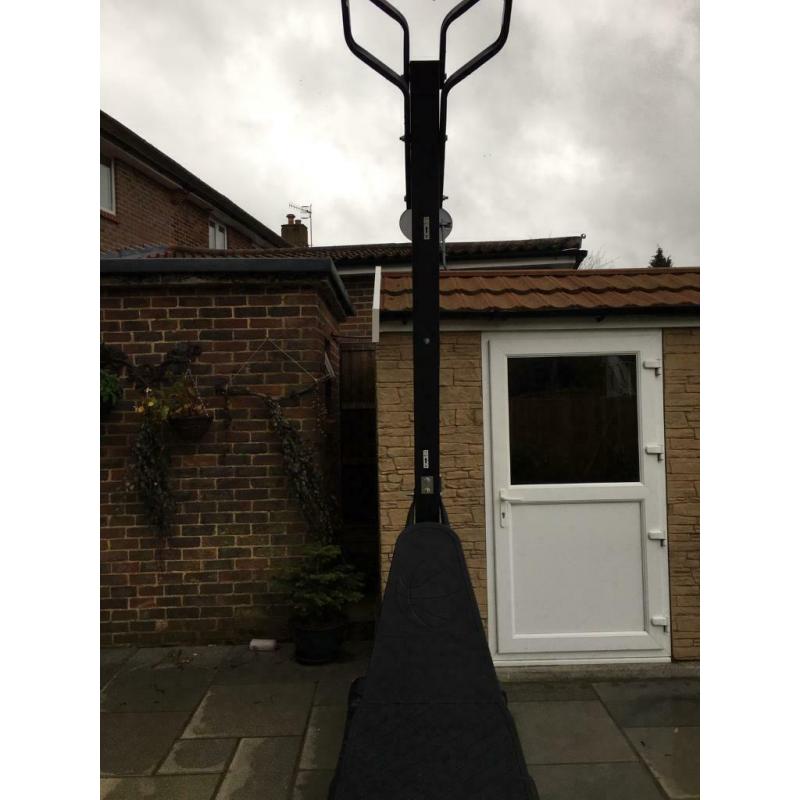 Bee Ball Optimum Full Size Basketball Stand Hoop