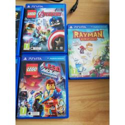 Sony psvita game console and 11 games