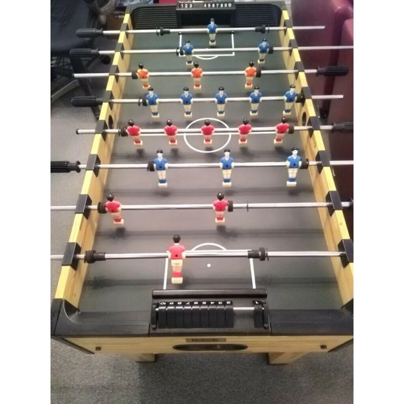 Table Football - Solid Sturdy Adult 4ftx2ft Size - Good Condition - CAN DELIVER