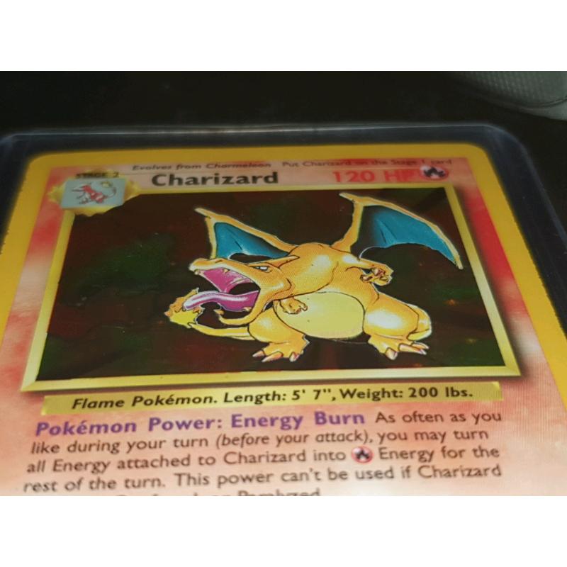 Base SetUnlimited Charizard & Blastoise Pokemon Cards