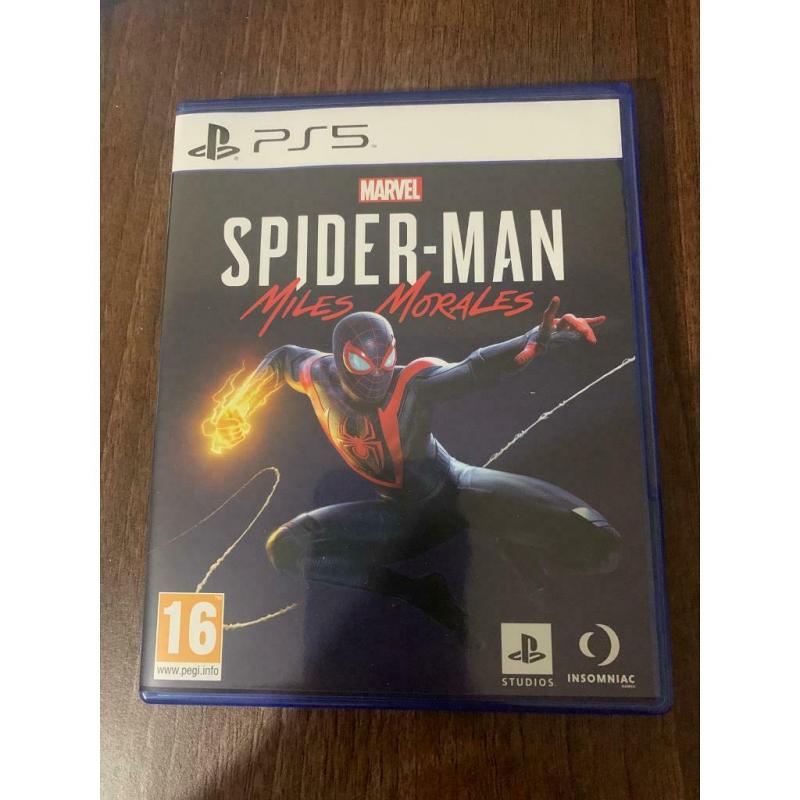 Spider-man miles morales PS5
