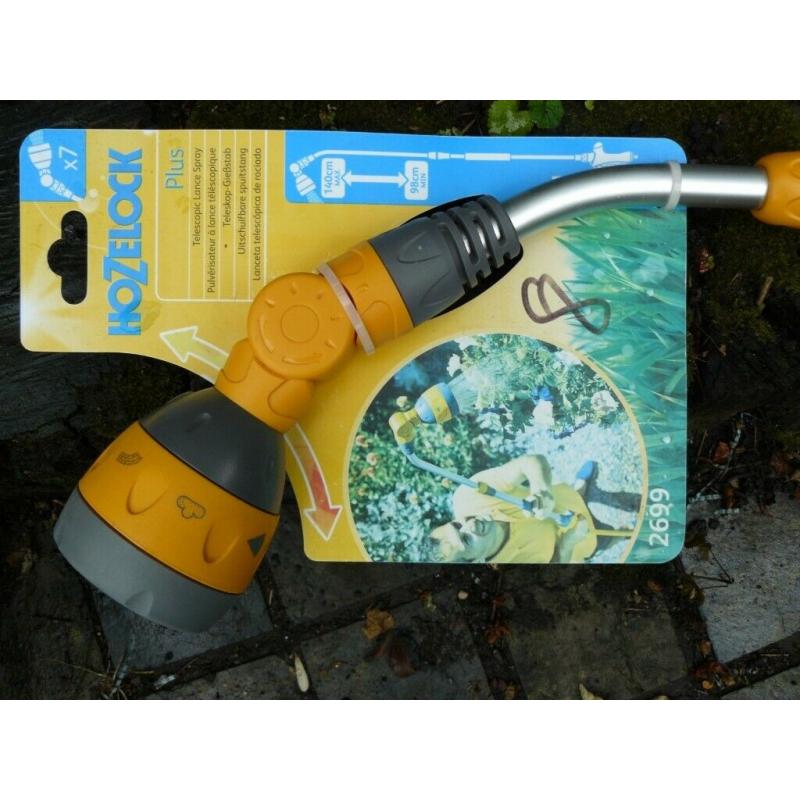 Hozelock plus 140 telescopic lance spray head 2699