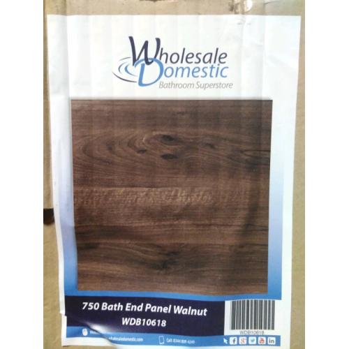 New Walnut Bath end panel